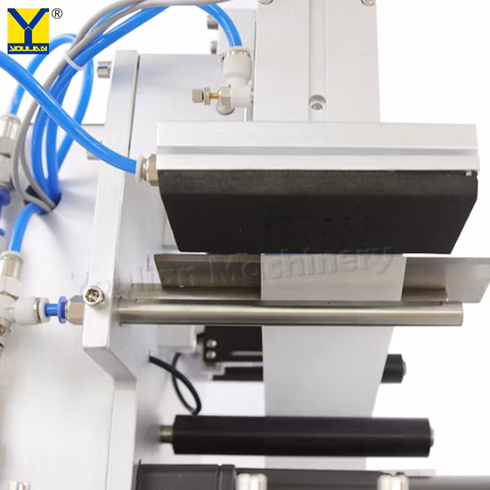 Etichettatrice automatica per barattoli di bottiglie, etichettatrice per adesivi, etichettatrice a doppio lato