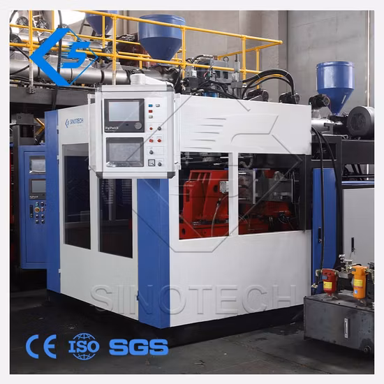 Macchina automatica per lo stampaggio mediante soffiaggio ad estrusione per la produzione di plastica HDPE PP PETG ABS bottiglia d'acqua/contenitore/tamburo/barile/tanica/giocattolo/serbatoio dell'acqua