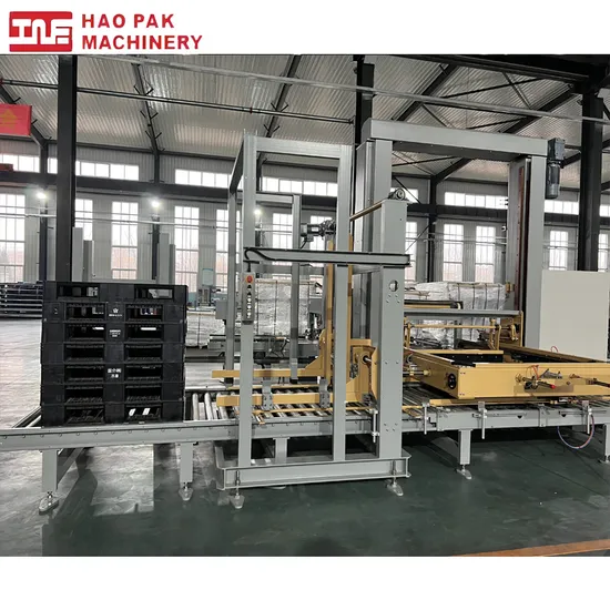 Pallettizzatore stabile ed economico completamente automatico
